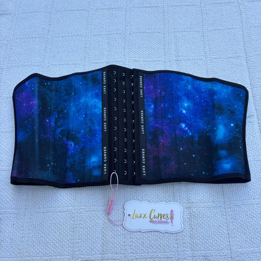 Women's 3XL Luxx Curves Galaxy Waist Trainer Adjustable Hourglass Corset NWT